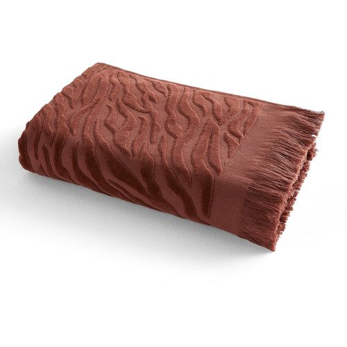 Radja Textured 100% Cotton Velour Towel - LA REDOUTE INTERIEURS - Modalova