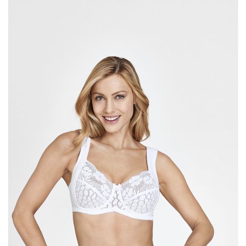 Jacquard Full Cup Bra with Lace - Miss Mary of Sweden - Modalova