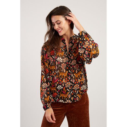 Fancy Floral Print Blouse - DERHY - Modalova