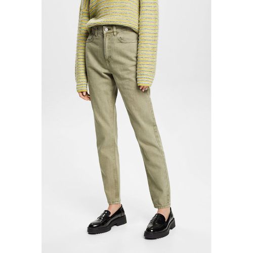 Cotton Straight Trousers, Length 28" - Esprit - Modalova