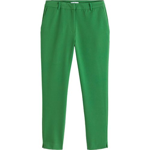 Ankle Grazer Cigarette Trousers in Recycled Fabric, Length 26.5" - LA REDOUTE COLLECTIONS - Modalova