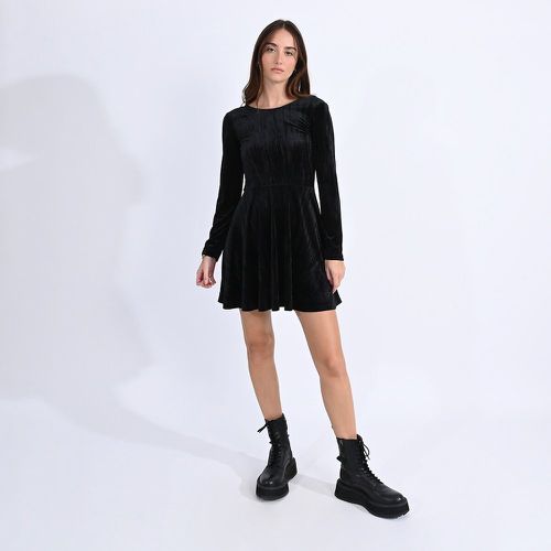 Mini Skater Dress with Long Sleeves - MOLLY BRACKEN - Modalova