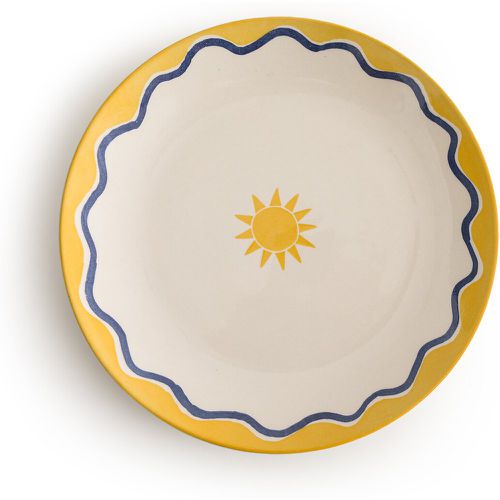 Set of 4 Olympe Sun Earthenware Plates - LA REDOUTE INTERIEURS - Modalova