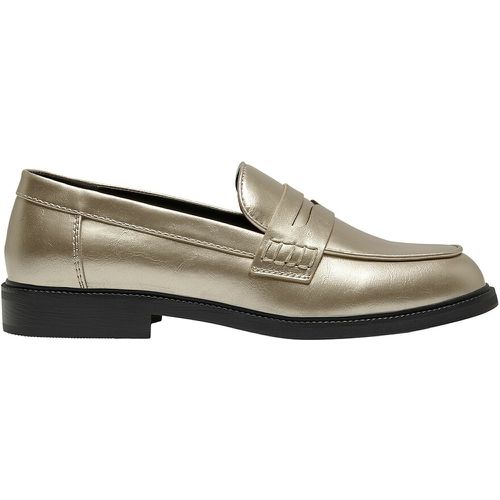 Lux Metallic Loafers - Only - Modalova