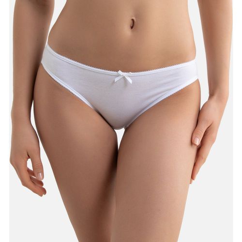 Pack of 3 Knickers in Stretch Cotton - LA REDOUTE COLLECTIONS - Modalova