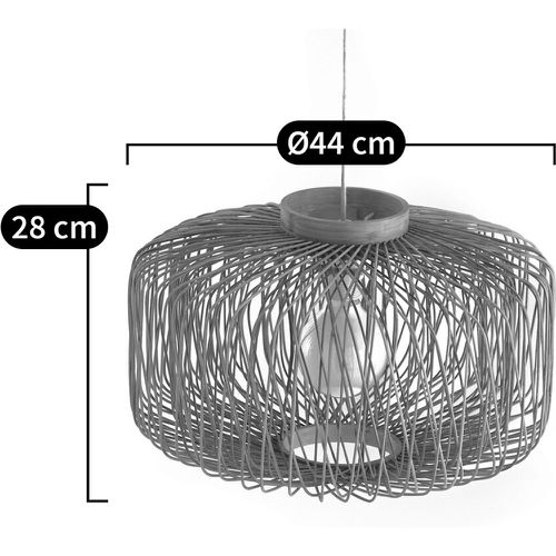 Yaku 44cm Diameter Bamboo Ceiling Light - LA REDOUTE INTERIEURS - Modalova