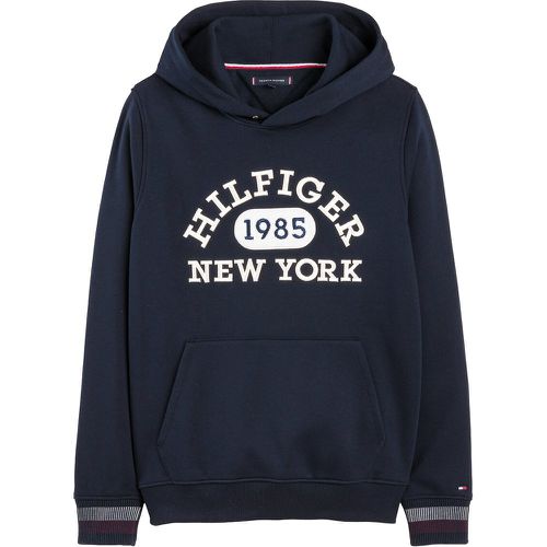 Embroidered Logo Hoodie in Cotton Mix - Tommy Hilfiger - Modalova