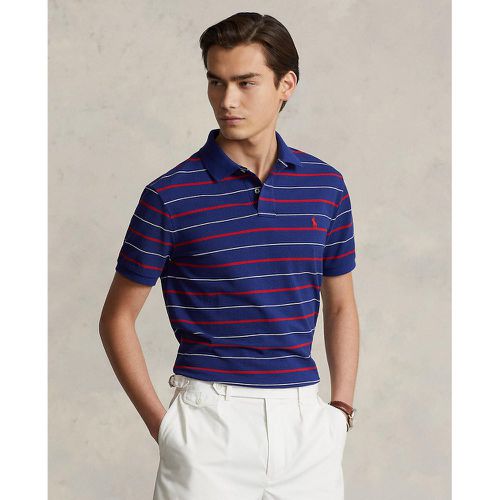 Striped Fitted Polo Shirt in Cotton with Short Sleeves - Polo Ralph Lauren - Modalova