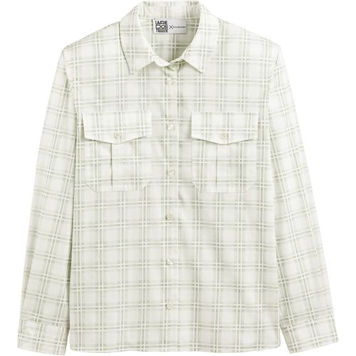 Checked Cotton Shirt with Long Sleeves - ROSEANNA x LA REDOUTE - Modalova