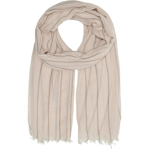 Vicki Striped Contrasting Scarf in Cotton - ONLY SHOES - Modalova