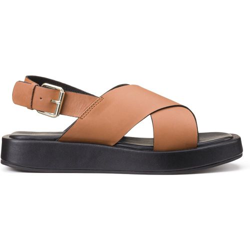 Leather Wedge Sandals - LA REDOUTE COLLECTIONS - Modalova