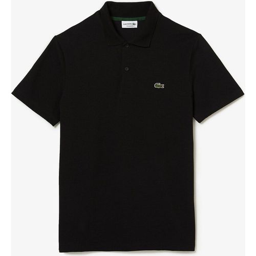 Short Sleeve Polo Shirt in Cotton Mix with Buttoned Collar - Lacoste - Modalova
