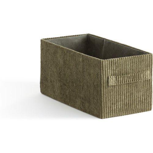 Veloudo Foldable Corduroy Basket - LA REDOUTE INTERIEURS - Modalova