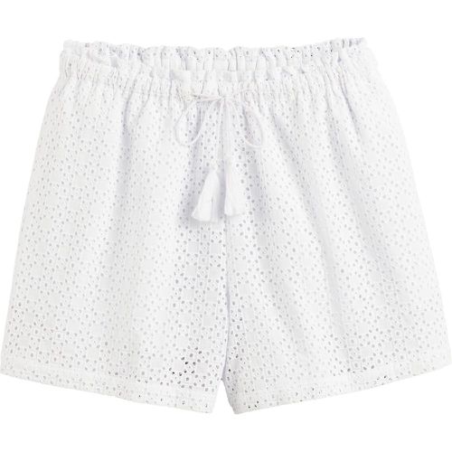 Cotton Broderie Anglaise Shorts - LA REDOUTE COLLECTIONS - Modalova