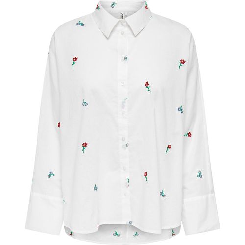 Printed Cotton Blouse - Only - Modalova