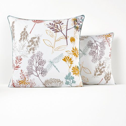 Botanique Floral 100% Cotton Percale 200 Thread Count Pillowcase - LA REDOUTE INTERIEURS - Modalova