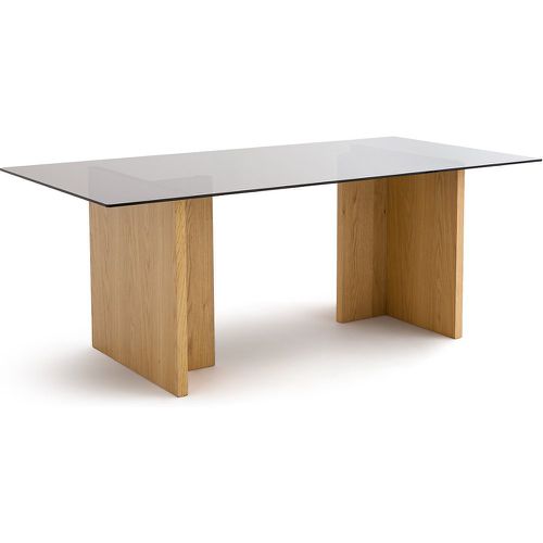 Archita Smoked Glass & Dining Table (Seats 6-8) - LA REDOUTE INTERIEURS - Modalova