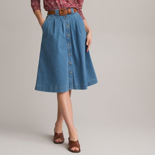 Denim Mid-Length Skirt - Anne weyburn - Modalova