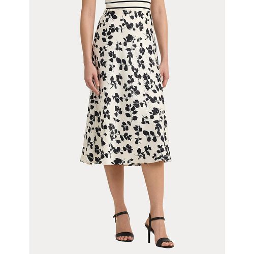 Sharae Floral Midi Skirt with High Waist - Lauren Ralph Lauren - Modalova
