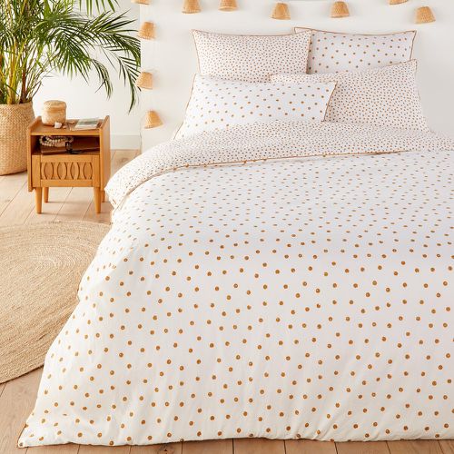 Lison Spotted 100% Washed Cotton Reversible Duvet Cover - LA REDOUTE INTERIEURS - Modalova