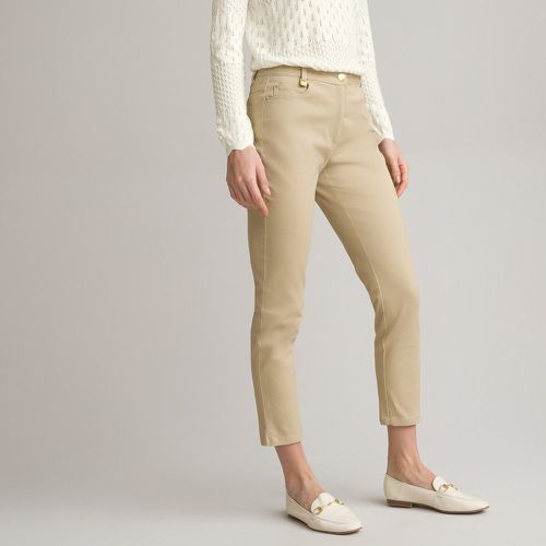 Cotton Ankle Grazer Trousers, Length 25" - Anne weyburn - Modalova
