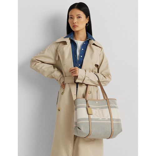 Emerie Cotton Tote Bag, Large - Lauren Ralph Lauren - Modalova