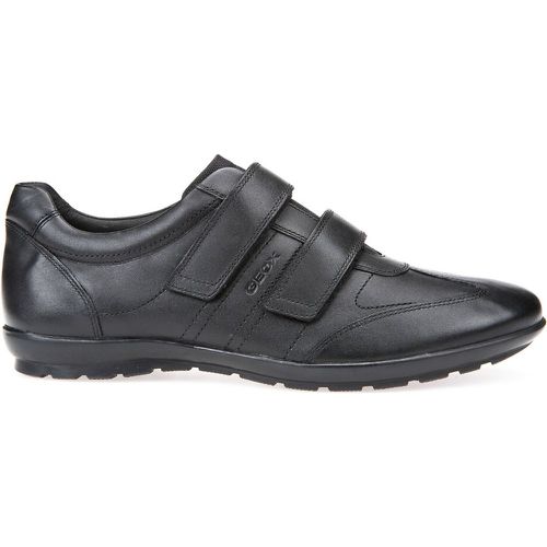 Symbol Leather Touch 'n' Close Trainers - Geox - Modalova