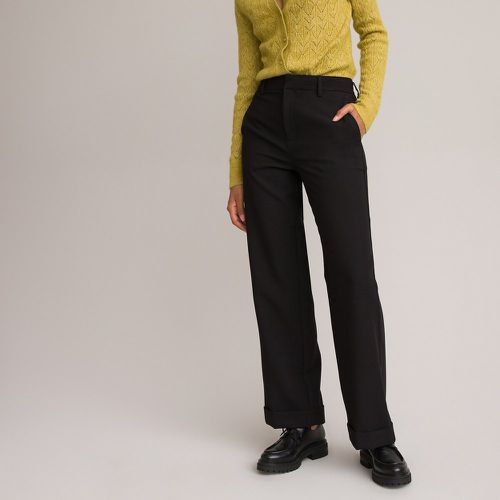 Recycled Straight Trousers with Turn-Ups, Length 30.5" - LA REDOUTE COLLECTIONS - Modalova