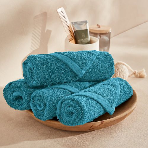 Set of 4 Zavara 100% Cotton Terry Guest Towels - LA REDOUTE INTERIEURS - Modalova