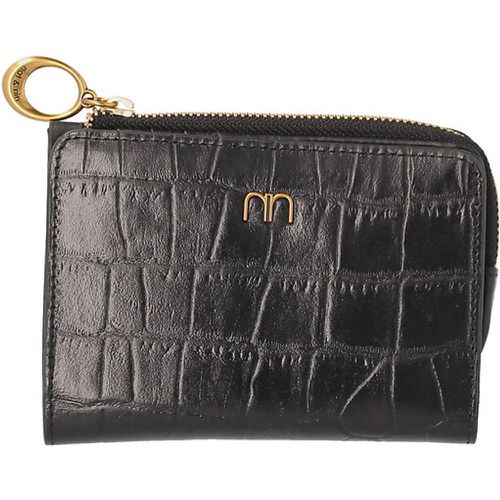 Iza Card Holder in Mock Croc Leather - NAT & NIN - Modalova