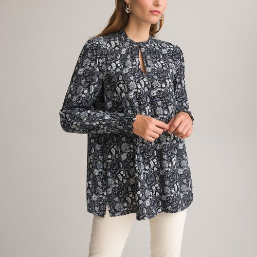 Floral Tunic with Crew Neck and Long Sleeves - Anne weyburn - Modalova