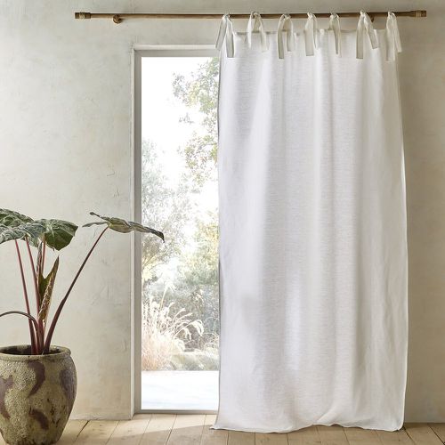 Colin Linen Lined Curtain with Ties - AM.PM - Modalova