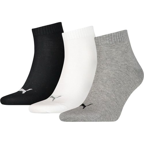 Pack of 3 Pairs of Crew Socks in Cotton Mix - Puma - Modalova