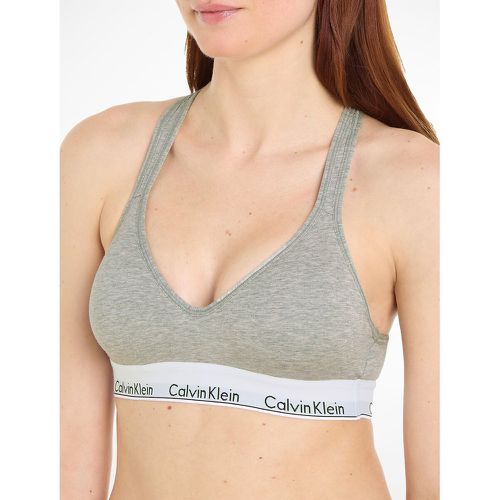 Cotton Mix Logo Bralette - Calvin Klein Underwear - Modalova