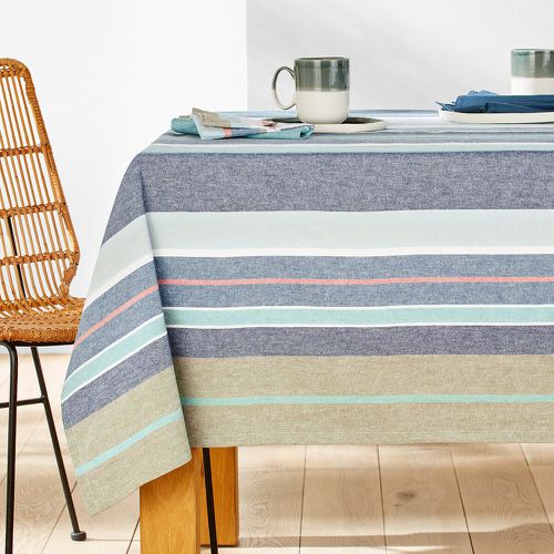 Antika Woven-Dyed Striped Organic Cotton Tablecloth - LA REDOUTE INTERIEURS - Modalova
