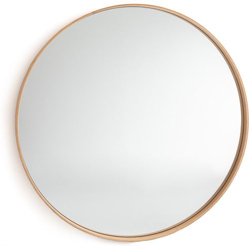Alaria 120cm Diameter Round Oak Mirror - LA REDOUTE INTERIEURS - Modalova