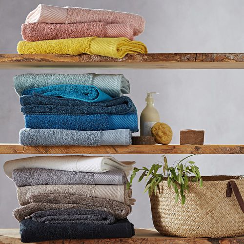 Set of 4 Scénario 100% Cotton Towelling Washcloths - LA REDOUTE INTERIEURS - Modalova