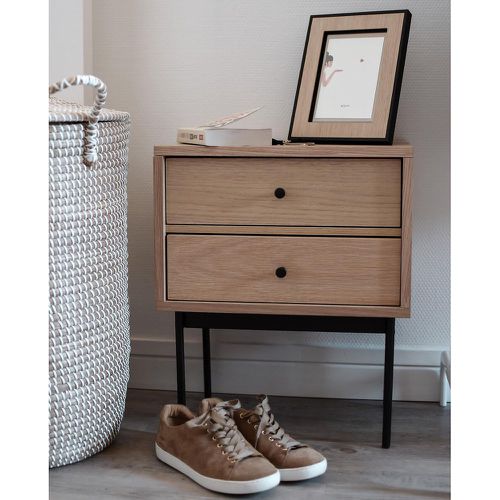 Nyjo Bedside Table with 2 Reversible Drawers - LA REDOUTE INTERIEURS - Modalova