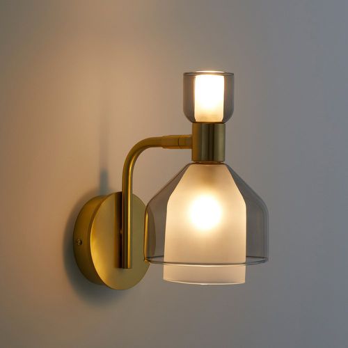 Amoris Brass/Smoked Glass Wall Lamp - LA REDOUTE INTERIEURS - Modalova