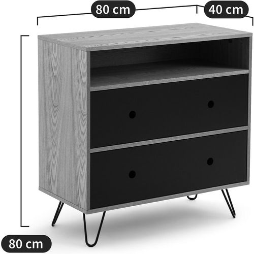 Cleon and Metal Chest of 2 Drawers - LA REDOUTE INTERIEURS - Modalova