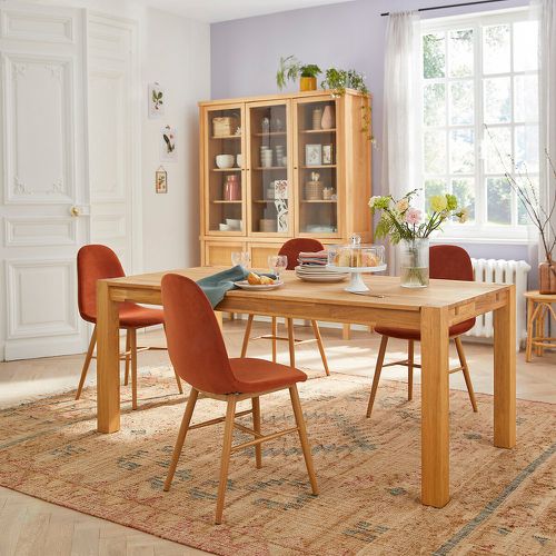 Adelita Dining Table with 2 Extensions (Seats 6-10) - LA REDOUTE INTERIEURS - Modalova