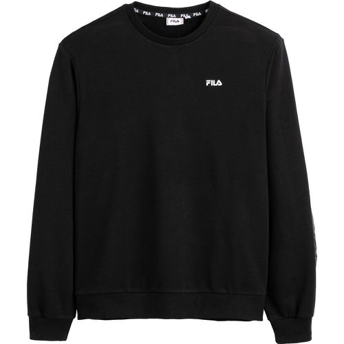 Brustem Cotton Mix Sweatshirt with Small Embroidered Logo and Crew Neck - Fila - Modalova
