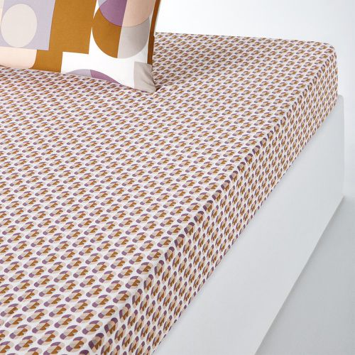Tivoli Geometric 30% Recycled Cotton Fitted Sheet - LA REDOUTE INTERIEURS - Modalova