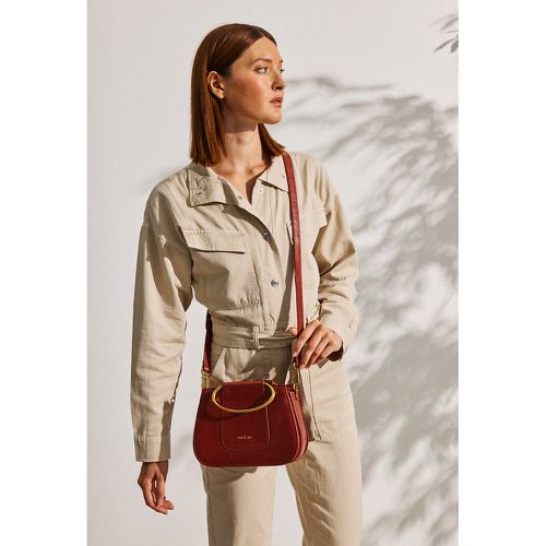 Nancy Leather Handbag - NAT & NIN - Modalova