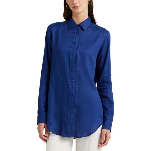 Karrie Linen Shirt with Long Sleeves - Lauren Ralph Lauren - Modalova