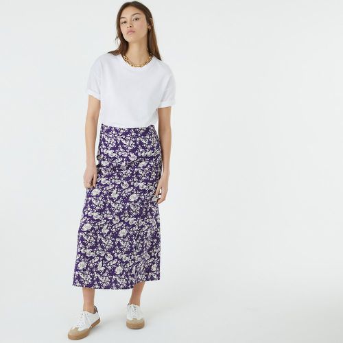 Floral Button-Through Skirt - LA REDOUTE COLLECTIONS - Modalova