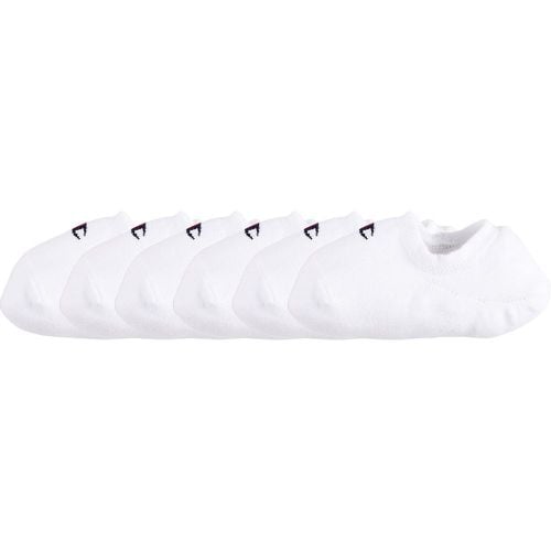 Pack of 6 Pairs of Invisible Socks in Cotton Mix - Champion - Modalova