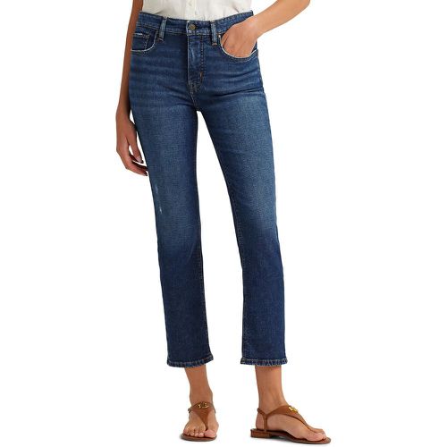 Straight Ankle Grazer Jeans with High Waist - Lauren Ralph Lauren - Modalova