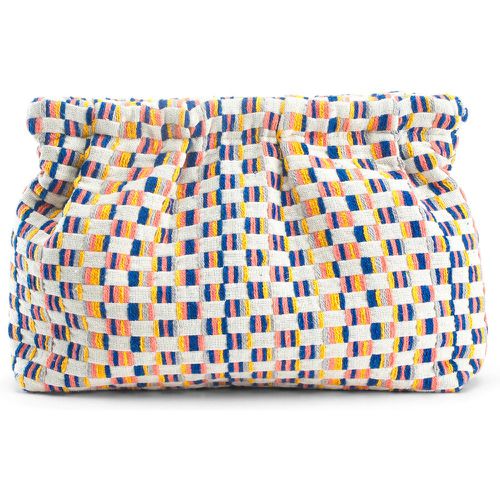 Multicolour Cotton Clutch Bag - CLARAMONTE X LA REDOUTE - Modalova