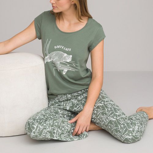 Cotton Pyjamas with Short Sleeves - LA REDOUTE COLLECTIONS - Modalova